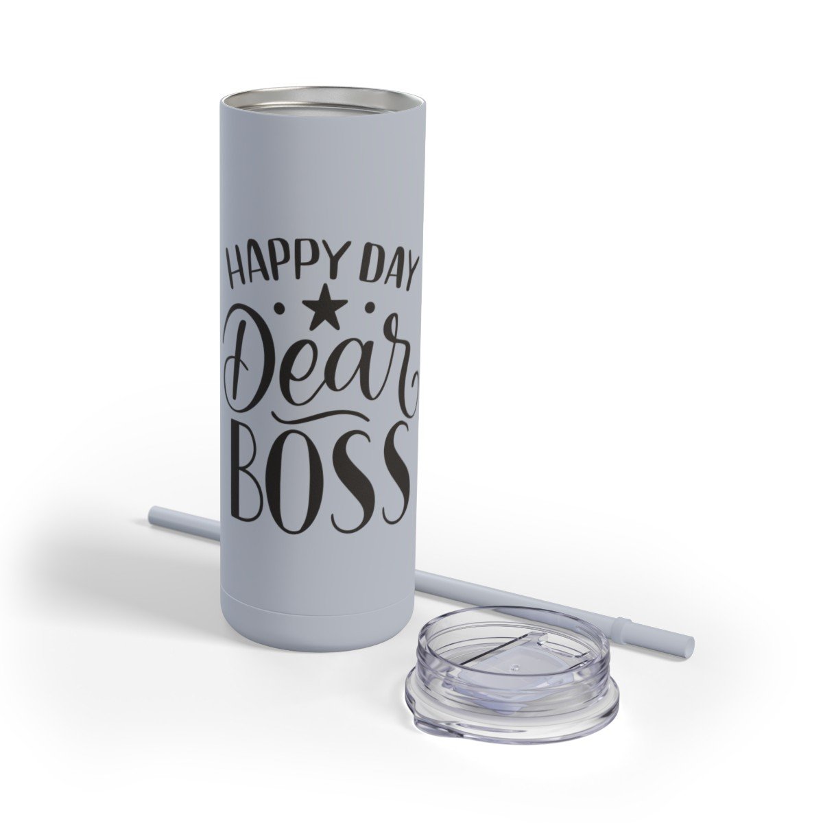 Maars Maker Skinny Matte Tumbler, 20oz - Happy Day Dear Boss
