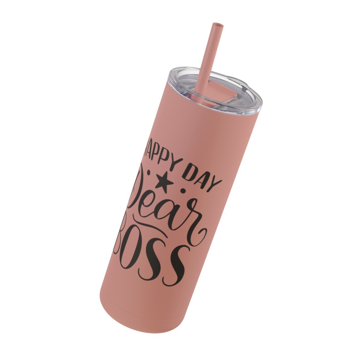Maars Maker Skinny Matte Tumbler, 20oz - Happy Day Dear Boss