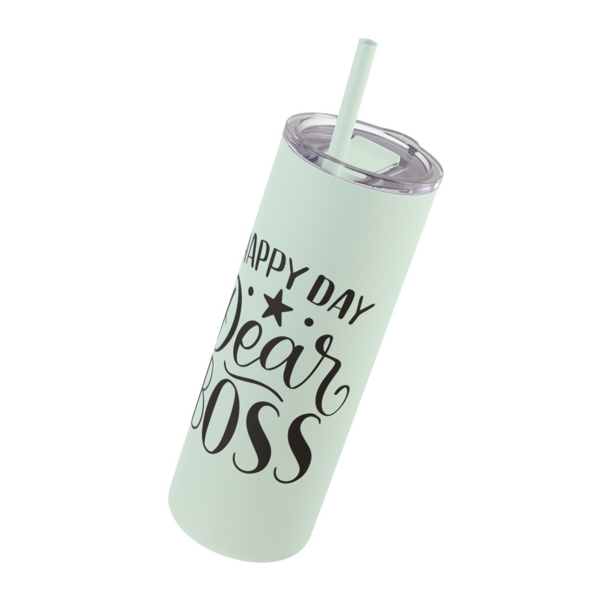 Maars Maker Skinny Matte Tumbler, 20oz - Happy Day Dear Boss