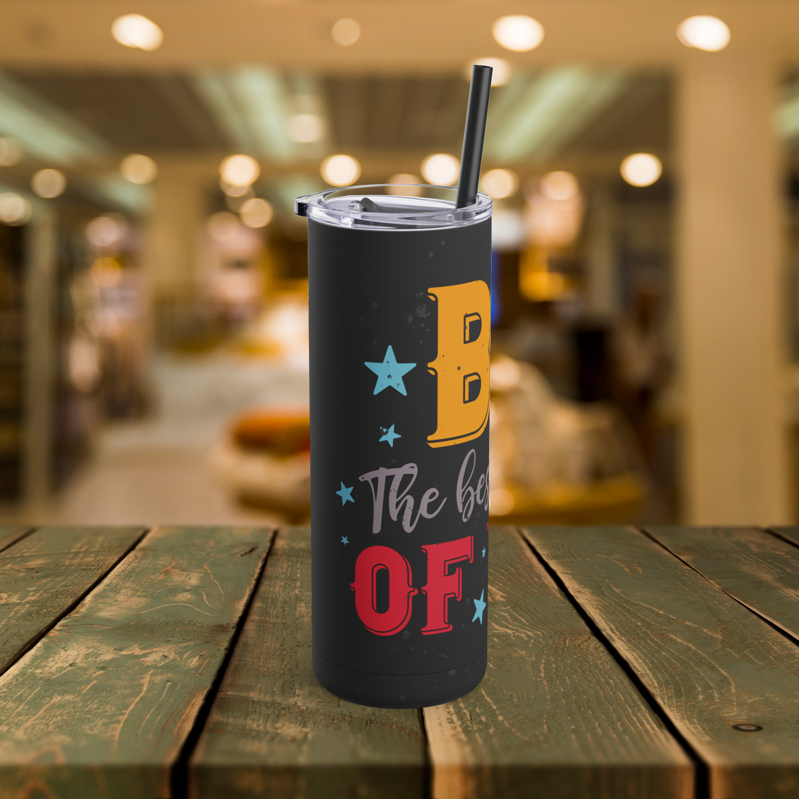 Maars Maker Skinny Matte Tumbler, 20oz - Be The Best Version Of You