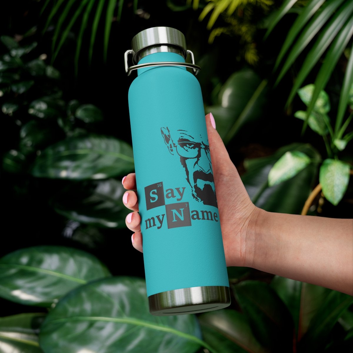 Copper Vacuum Insulated Bottle, 22oz - "Say my name"