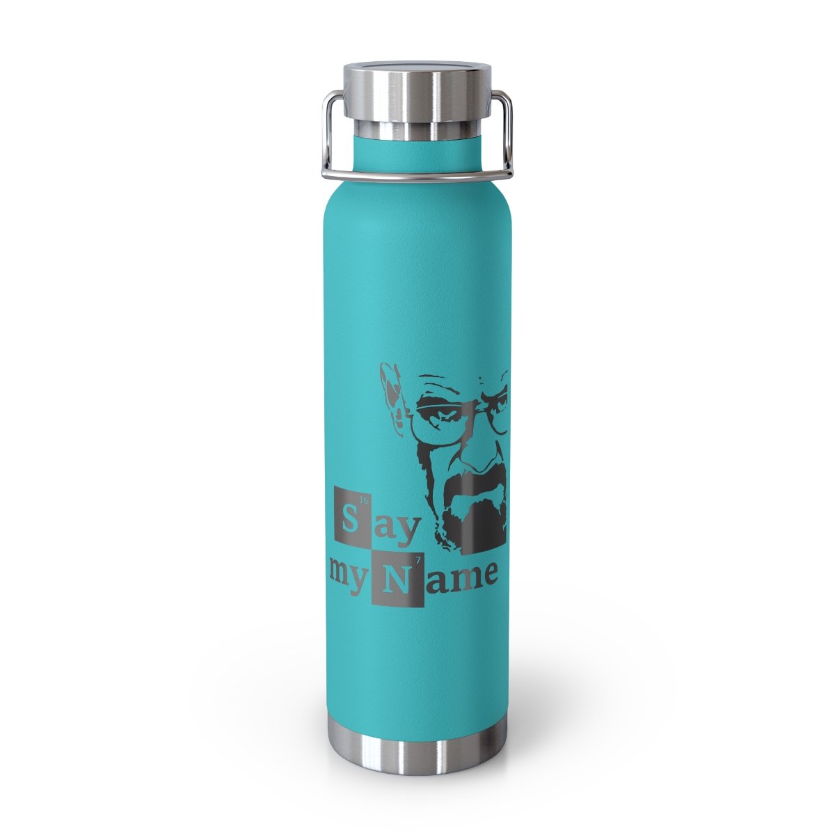 Copper Vacuum Insulated Bottle, 22oz - "Say my name"