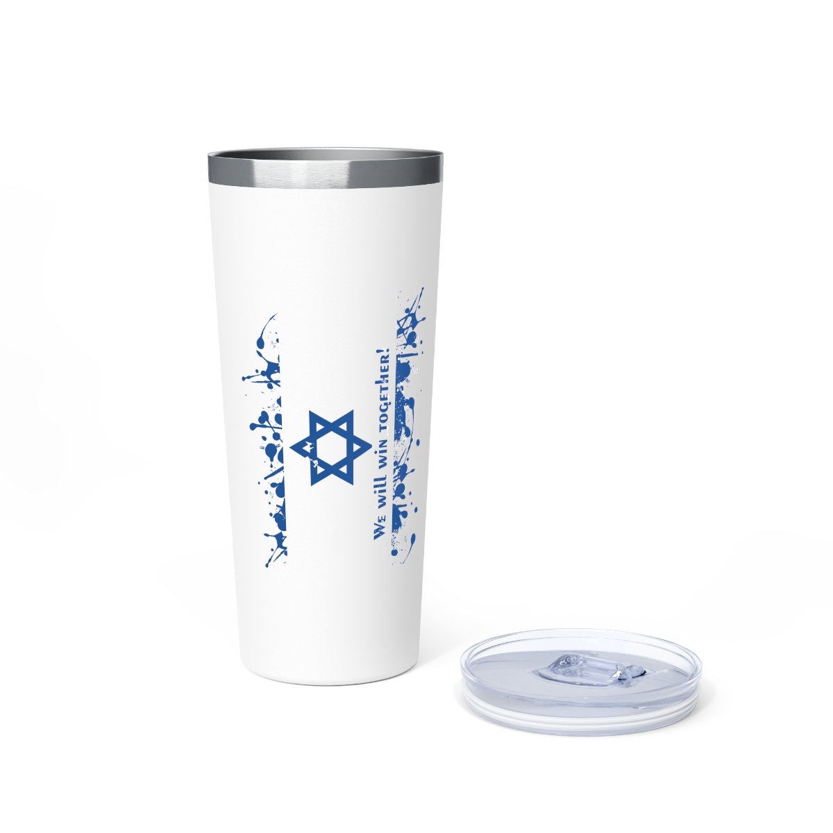 Copper Vacuum Insulated Tumbler, 22oz - Tumbler Flag Israel