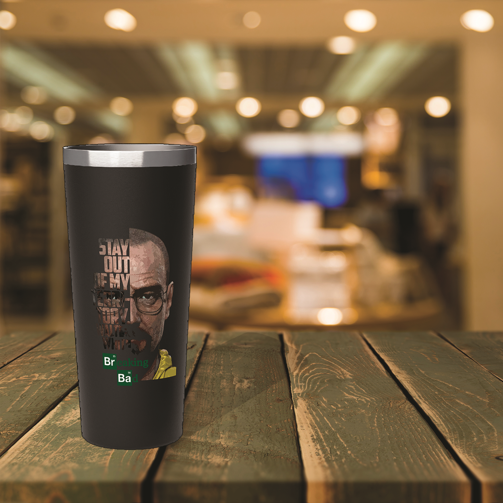 Copper Vacuum Insulated Tumbler, 22oz - "Stay Out Of My Territory"