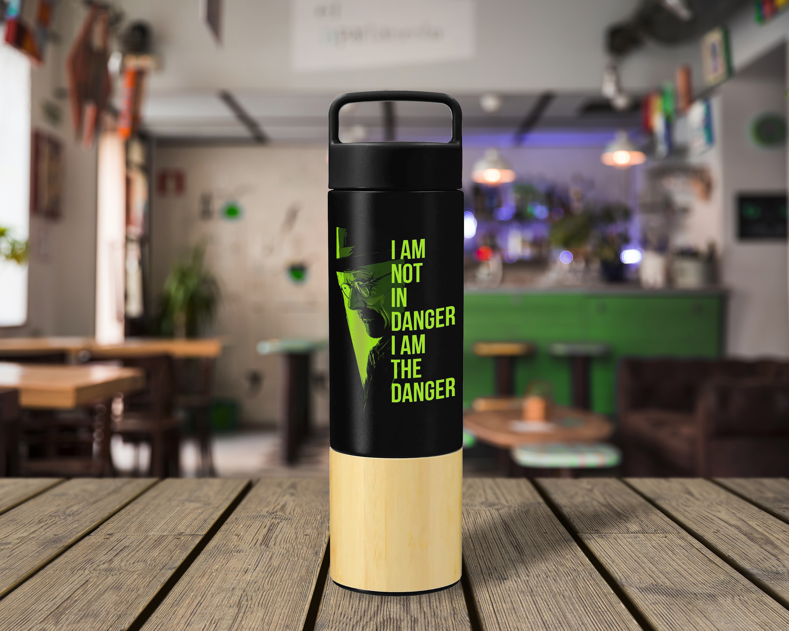 Welly Traveler Copper Vacuum Bottle, 18oz - I'm The Danger